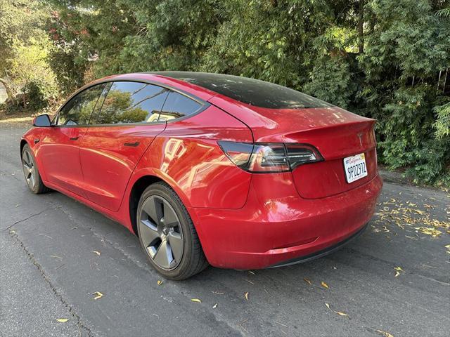 used 2022 Tesla Model 3 car, priced at $14,995