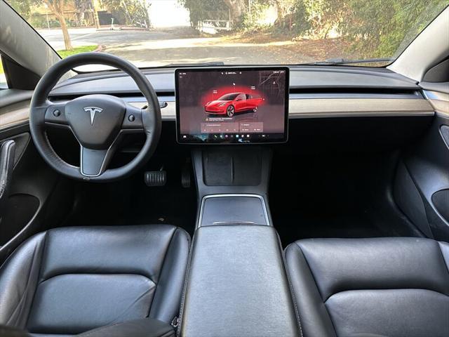 used 2022 Tesla Model 3 car, priced at $14,995