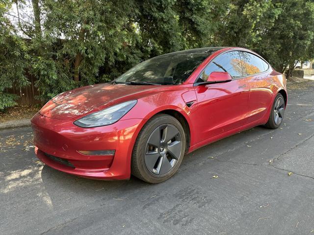 used 2022 Tesla Model 3 car, priced at $14,995