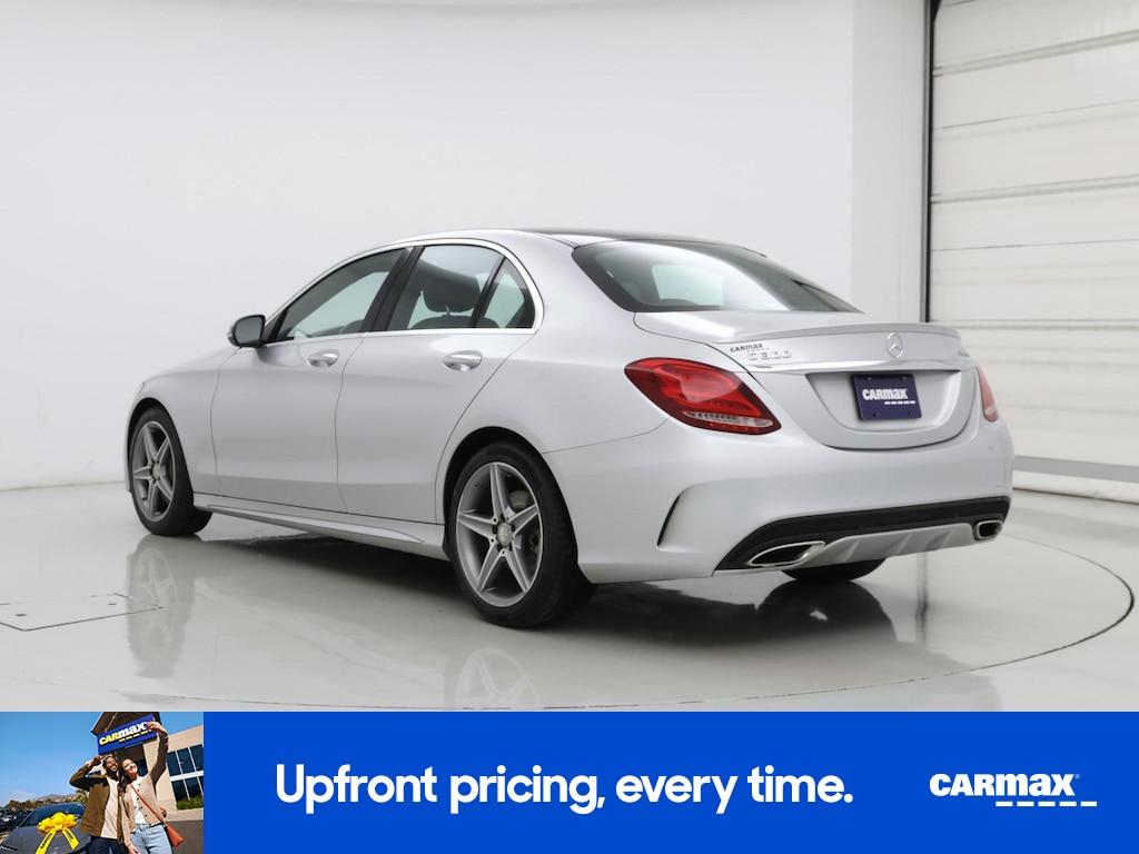 used 2016 Mercedes-Benz C-Class car, priced at $18,998