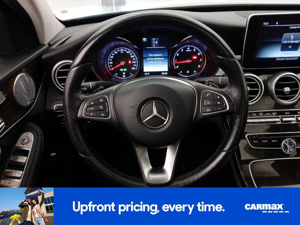 used 2018 Mercedes-Benz C-Class car, priced at $19,998