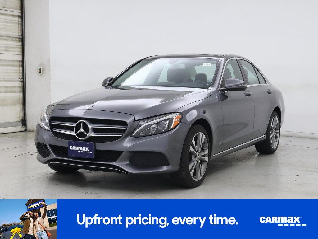 used 2018 Mercedes-Benz C-Class car, priced at $19,998