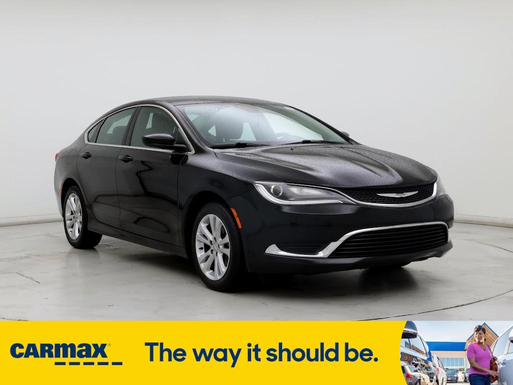 used 2015 Chrysler 200 car, priced at $15,998