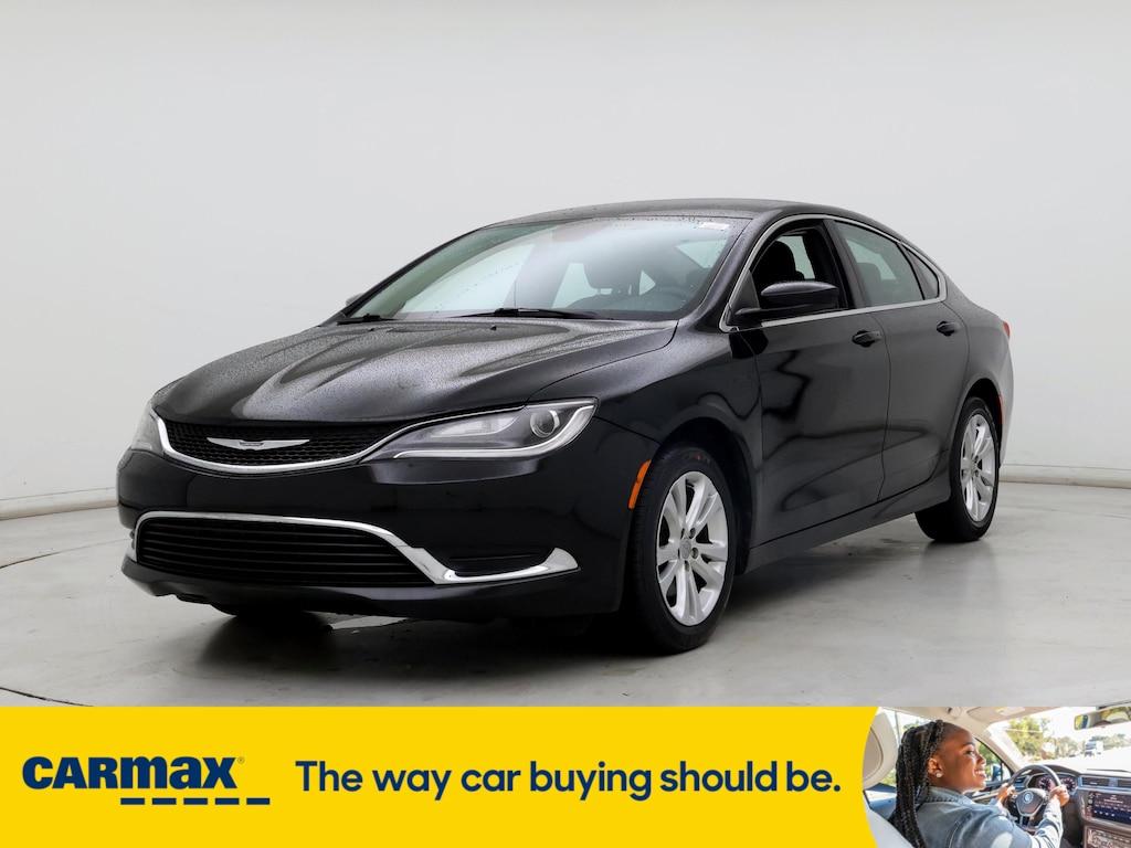 used 2015 Chrysler 200 car, priced at $15,998