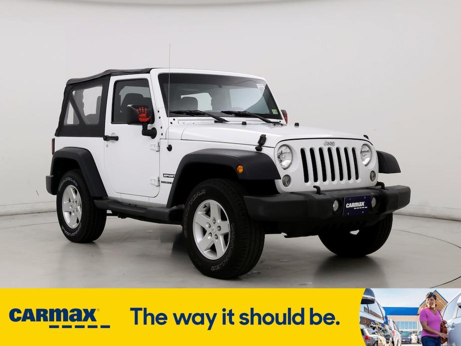 used 2017 Jeep Wrangler car, priced at $23,998