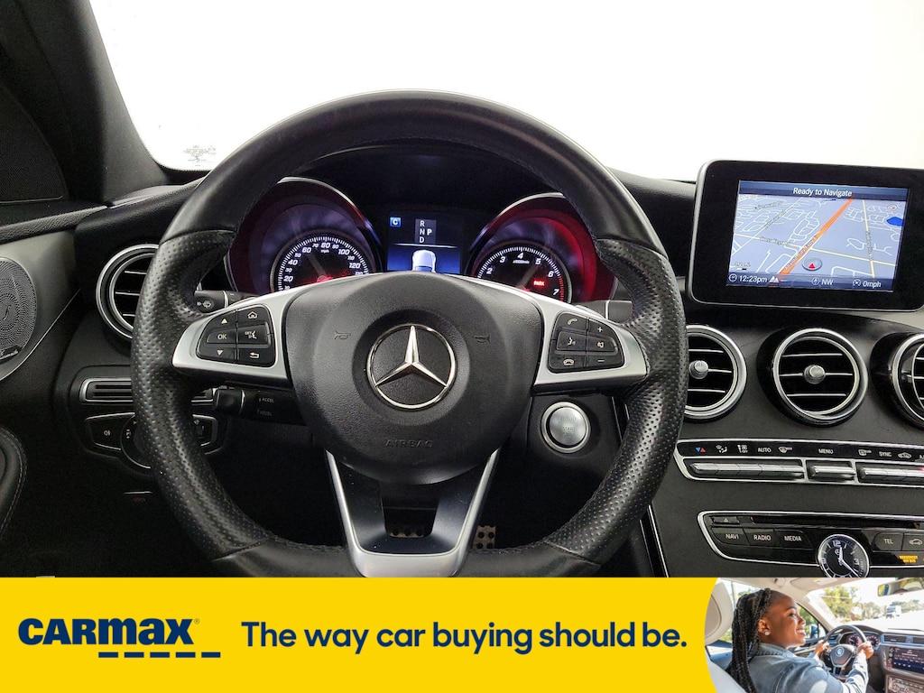 used 2018 Mercedes-Benz C-Class car, priced at $22,998