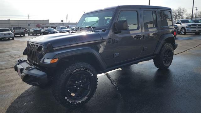 used 2021 Jeep Wrangler car, priced at $32,470