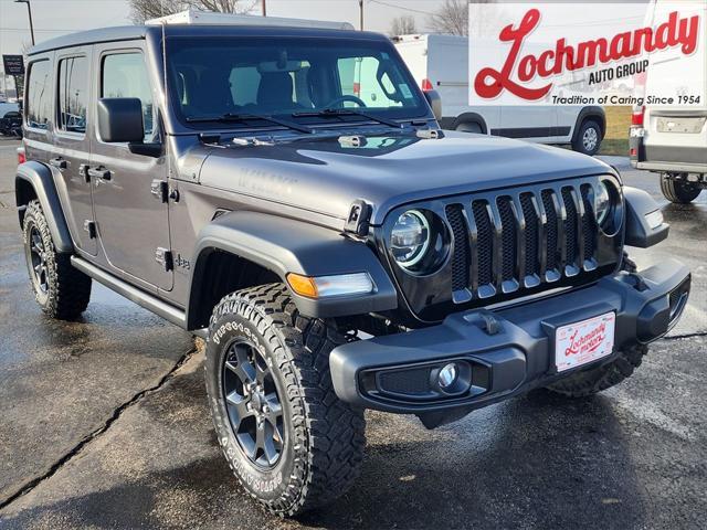 used 2021 Jeep Wrangler car, priced at $32,470