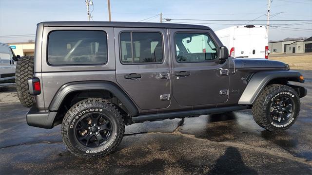 used 2021 Jeep Wrangler car, priced at $32,470