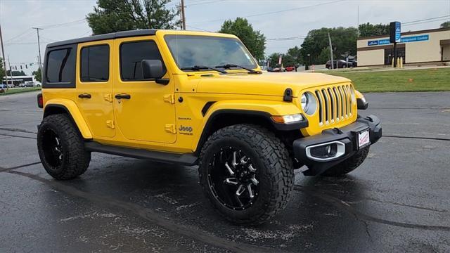 used 2020 Jeep Wrangler Unlimited car, priced at $39,105