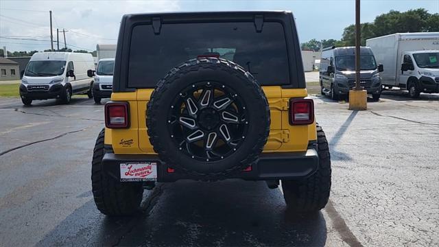 used 2020 Jeep Wrangler Unlimited car, priced at $39,105