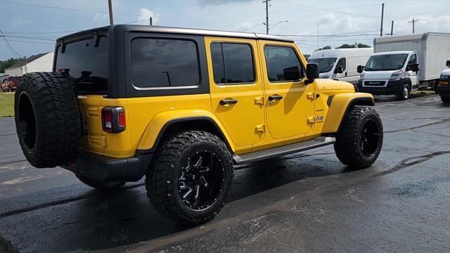 used 2020 Jeep Wrangler Unlimited car, priced at $39,105