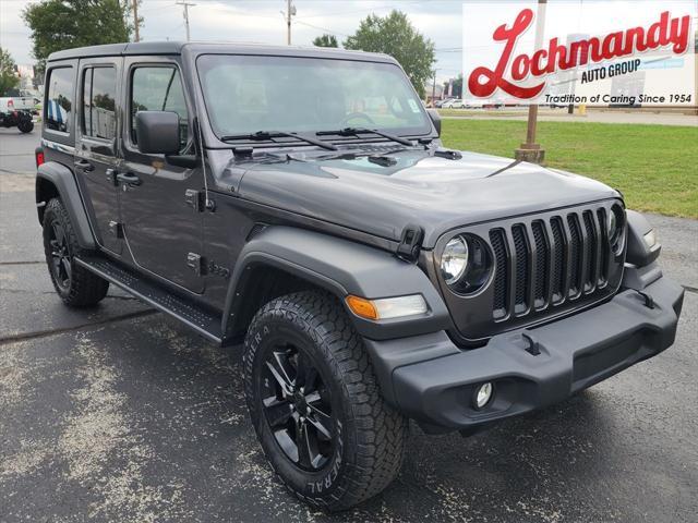 used 2021 Jeep Wrangler Unlimited car, priced at $31,995