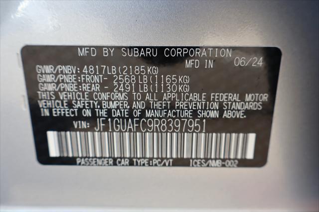 new 2024 Subaru Impreza car, priced at $29,106