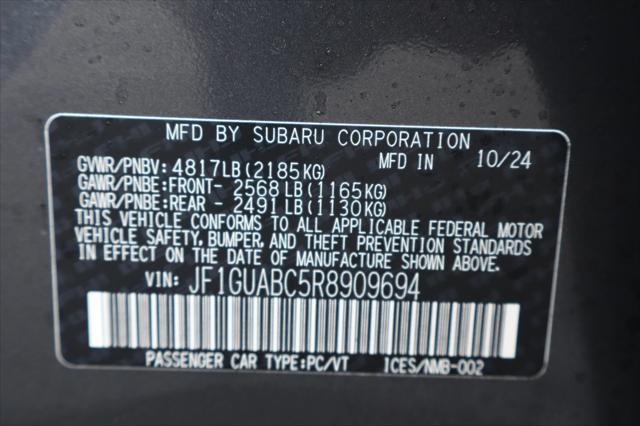 new 2024 Subaru Impreza car, priced at $24,833