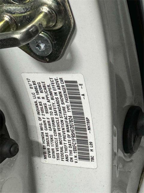 used 2017 Honda Civic car, priced at $19,346