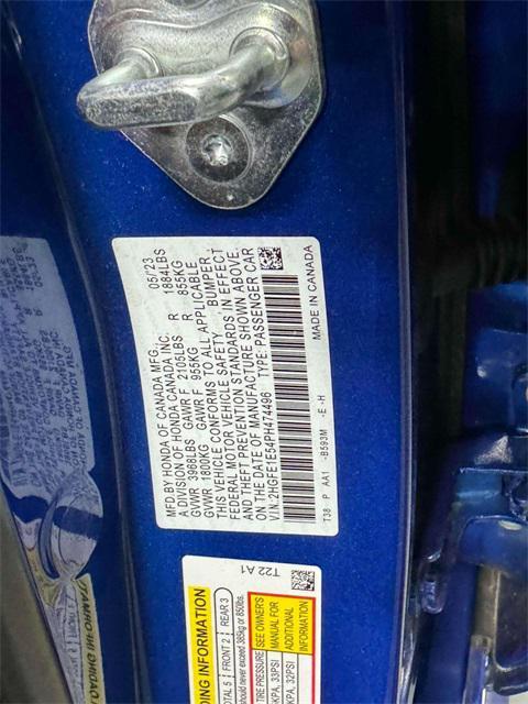 used 2023 Honda Civic car, priced at $29,867