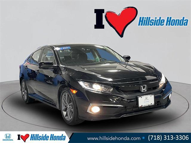 used 2021 Honda Civic car, priced at $20,798