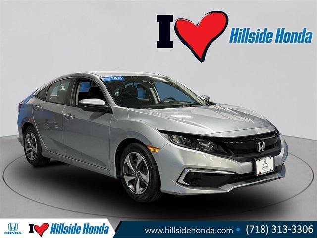 used 2021 Honda Civic car, priced at $17,873