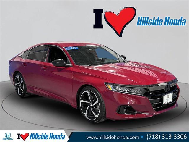 used 2021 Honda Accord car, priced at $23,647