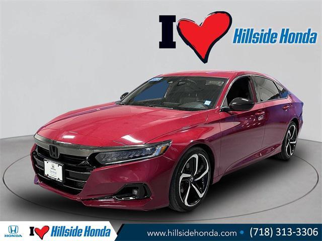 used 2021 Honda Accord car, priced at $22,911