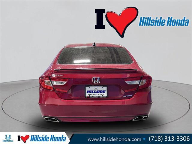 used 2021 Honda Accord car, priced at $23,647