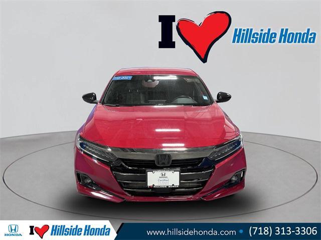 used 2021 Honda Accord car, priced at $23,647