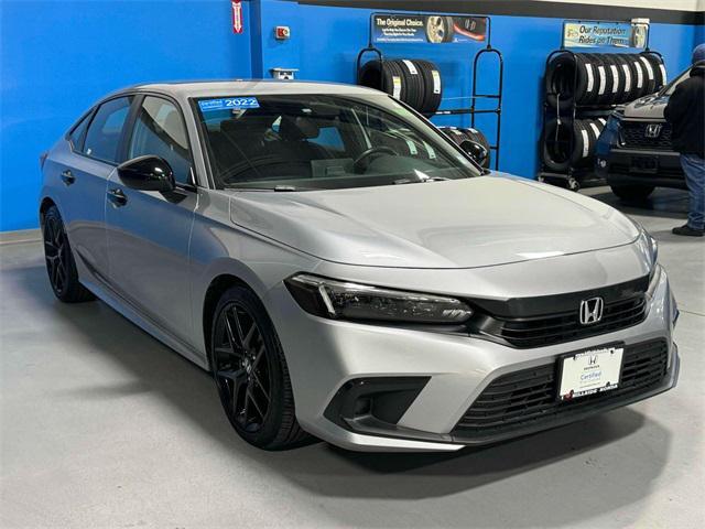 used 2022 Honda Civic car, priced at $23,362