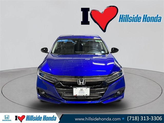 used 2021 Honda Accord car, priced at $25,379