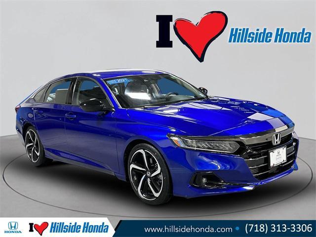 used 2021 Honda Accord car, priced at $25,379