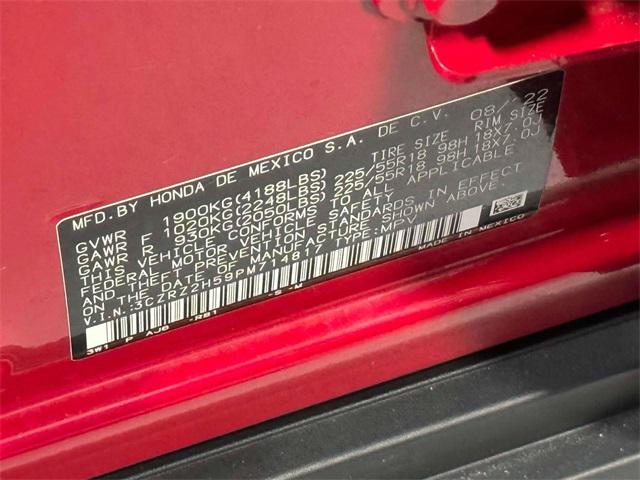 used 2023 Honda HR-V car, priced at $25,876