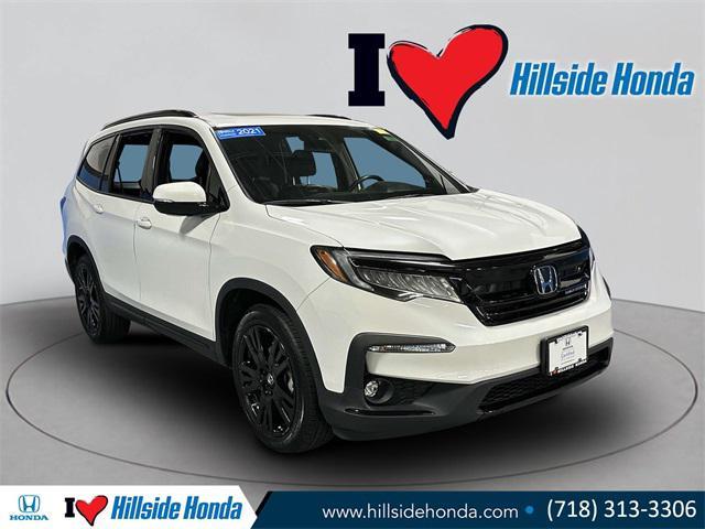 used 2021 Honda Pilot car, priced at $36,573