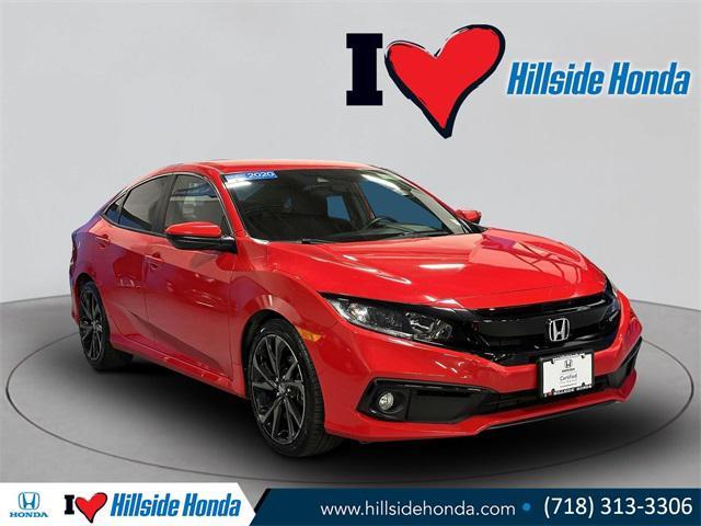 used 2020 Honda Civic car, priced at $19,954