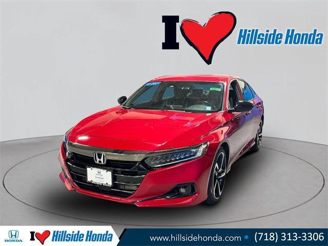 used 2021 Honda Accord car, priced at $24,882