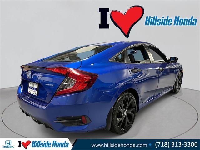 used 2021 Honda Civic car, priced at $20,836