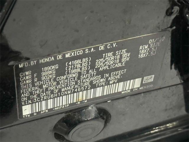 used 2022 Honda HR-V car, priced at $21,574