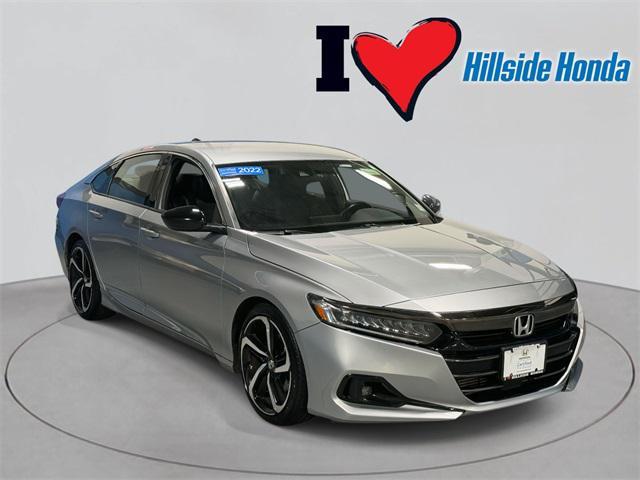 used 2022 Honda Accord car, priced at $17,887