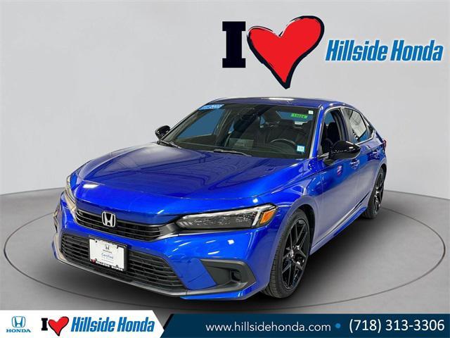 used 2022 Honda Civic car, priced at $23,473