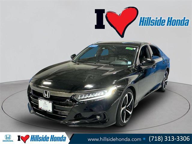 used 2021 Honda Accord car, priced at $24,742