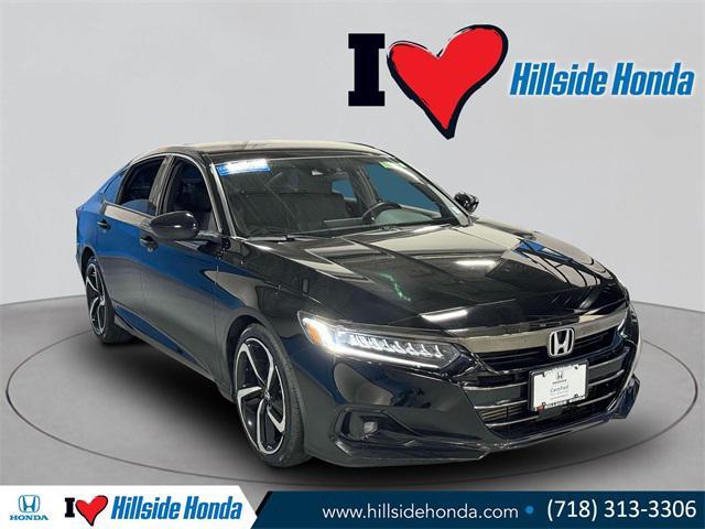 used 2021 Honda Accord car, priced at $24,742