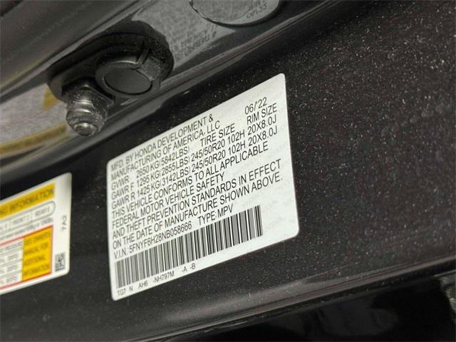 used 2022 Honda Pilot car, priced at $31,848