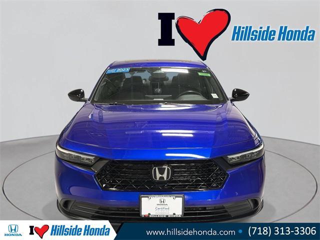 used 2023 Honda Accord Hybrid car, priced at $25,372