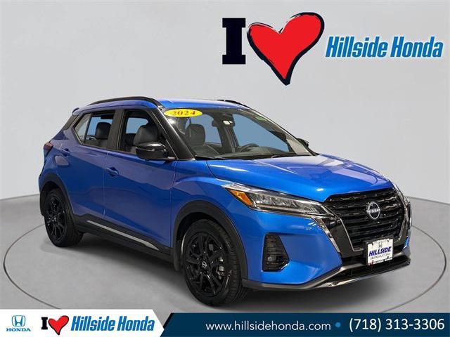 used 2024 Nissan Kicks car, priced at $20,567