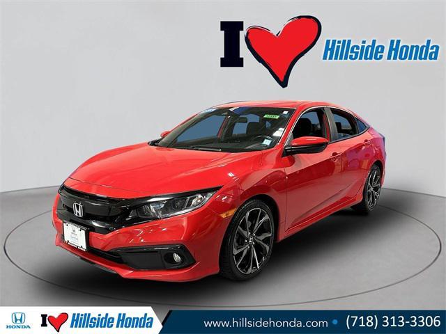 used 2020 Honda Civic car, priced at $19,734