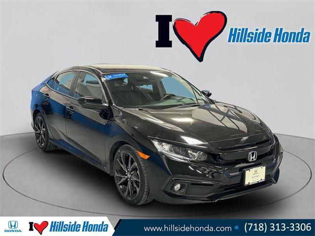 used 2021 Honda Civic car, priced at $20,842