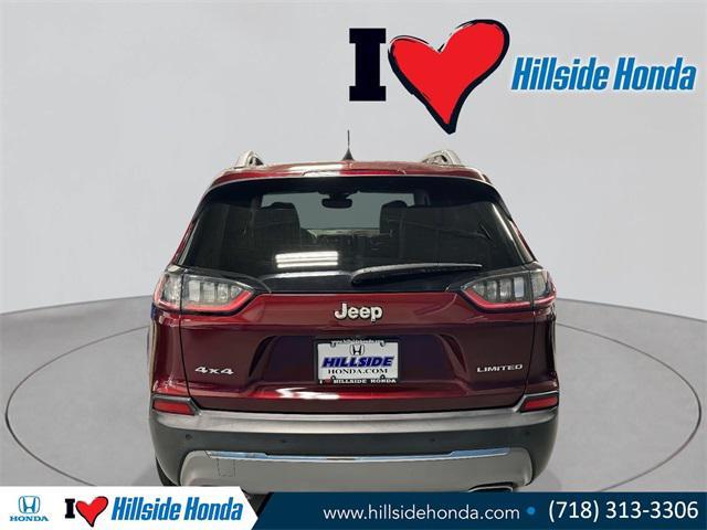 used 2021 Jeep Cherokee car, priced at $23,957