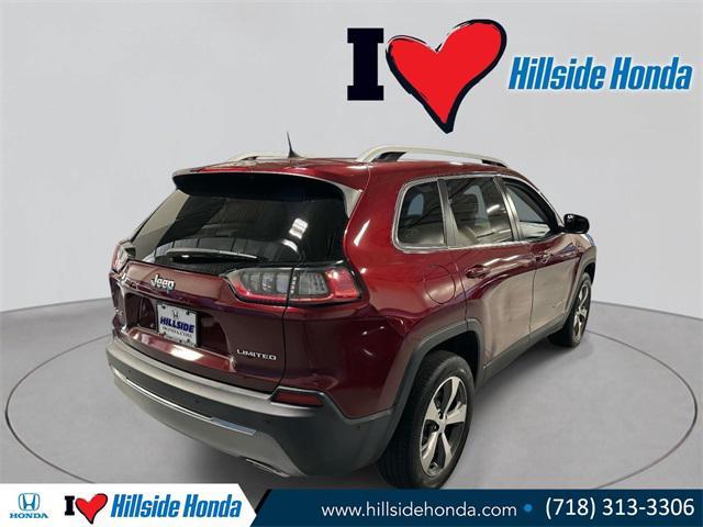 used 2021 Jeep Cherokee car, priced at $23,957