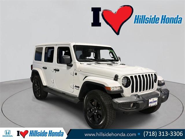 used 2021 Jeep Wrangler Unlimited car, priced at $24,538