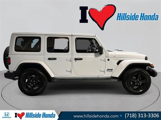 used 2021 Jeep Wrangler Unlimited car, priced at $24,538