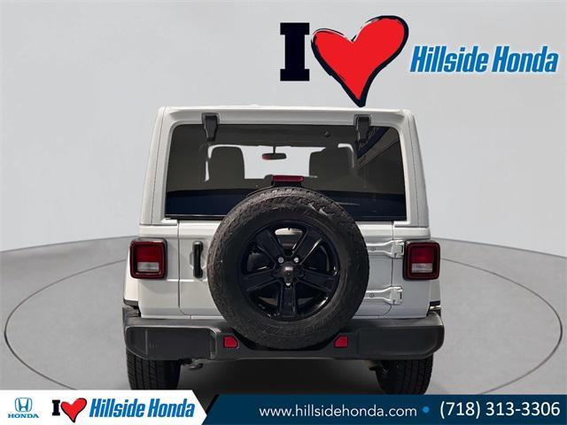 used 2021 Jeep Wrangler Unlimited car, priced at $24,538